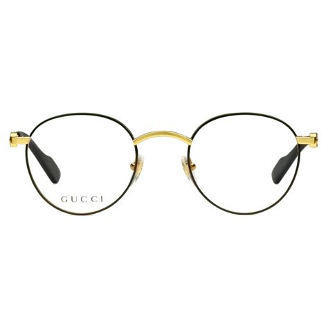 gucci round eyeglasses|gucci gold round frame glasses.